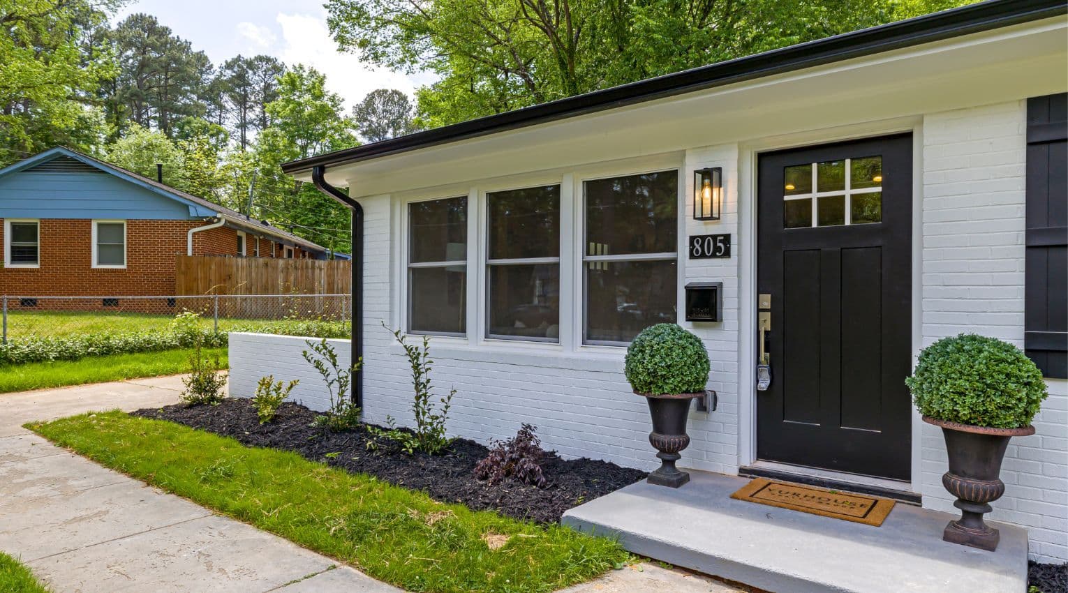 one-level ranch style home